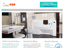Tablet Screenshot of cinovital.de